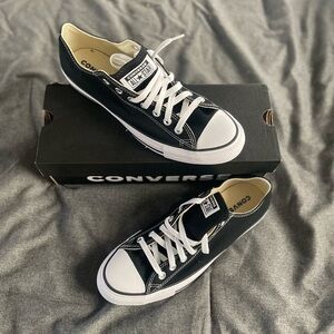 Converse All Star Low Top Black Men's Size-9.5 Women's Size-11.5